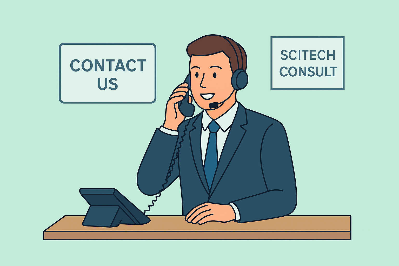 Contact Illustration